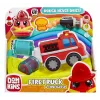 MGA Entertainment DohKins 123064-EUC hasičské auto a hasič, herná sada s modelovacou hmotou, od 3 rokov