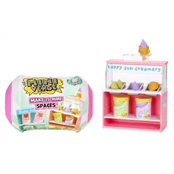 Miniverse Spaces nábytok balenie v PDQ, kaviareň, 8 r., viacfarebná, plast