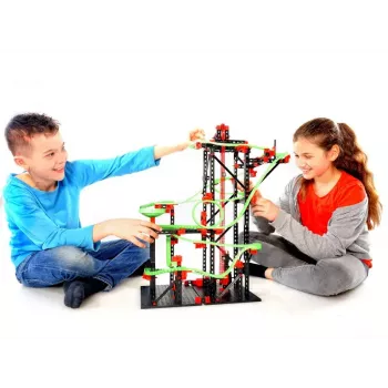 Hračka guľôčková dráha a guľôčky sada Fischertechnik 536621