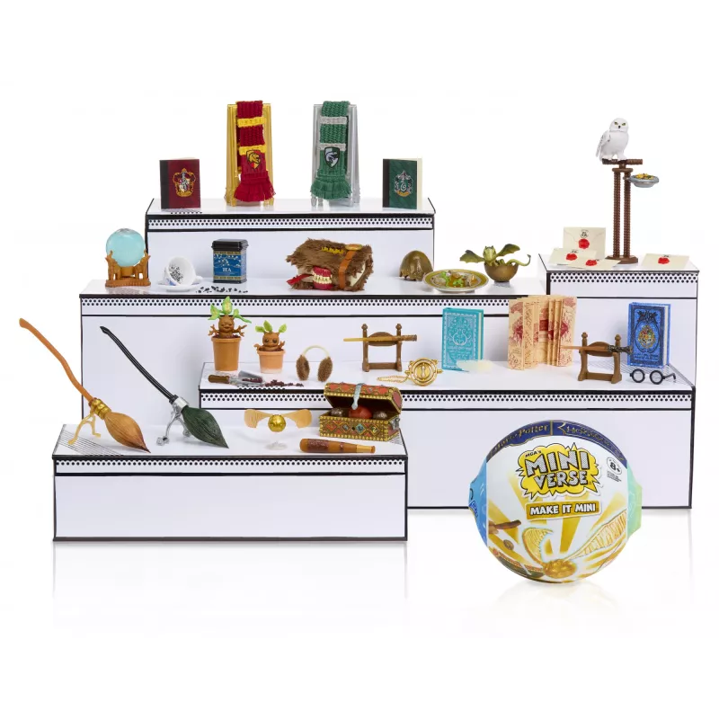 Miniverse Make It Mini Harry Potter Back to Hogwarts v PDQ, 8 rokov, Harry Potter, viacfarebná, plast