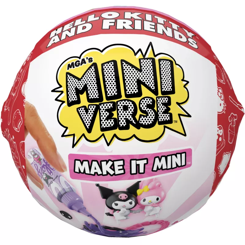 Miniverse Make It Mini SANRIO Series 2 Asst v PDQ, 8 rokov, viacfarebná, plast