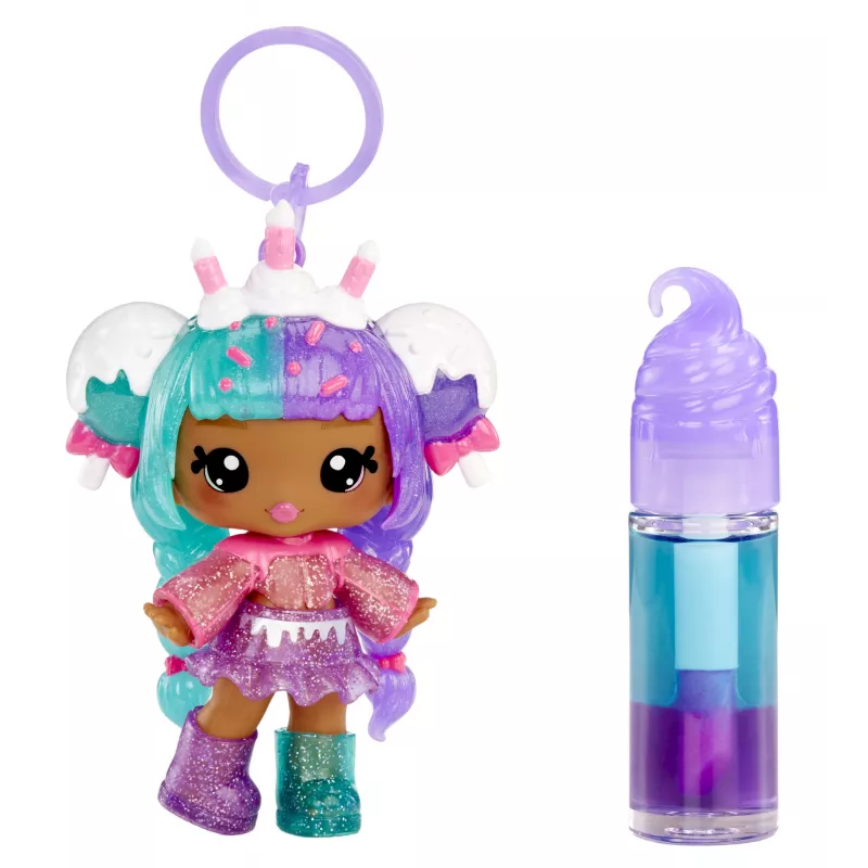 MGA Entertainment Yummiland Mystery Lip Gloss bábika - Carly Cakepop
