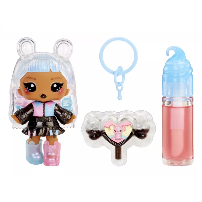 MGA Entertainment Yummiland Lip Gloss bábika Sour Sweeties - Gabi Gummybear