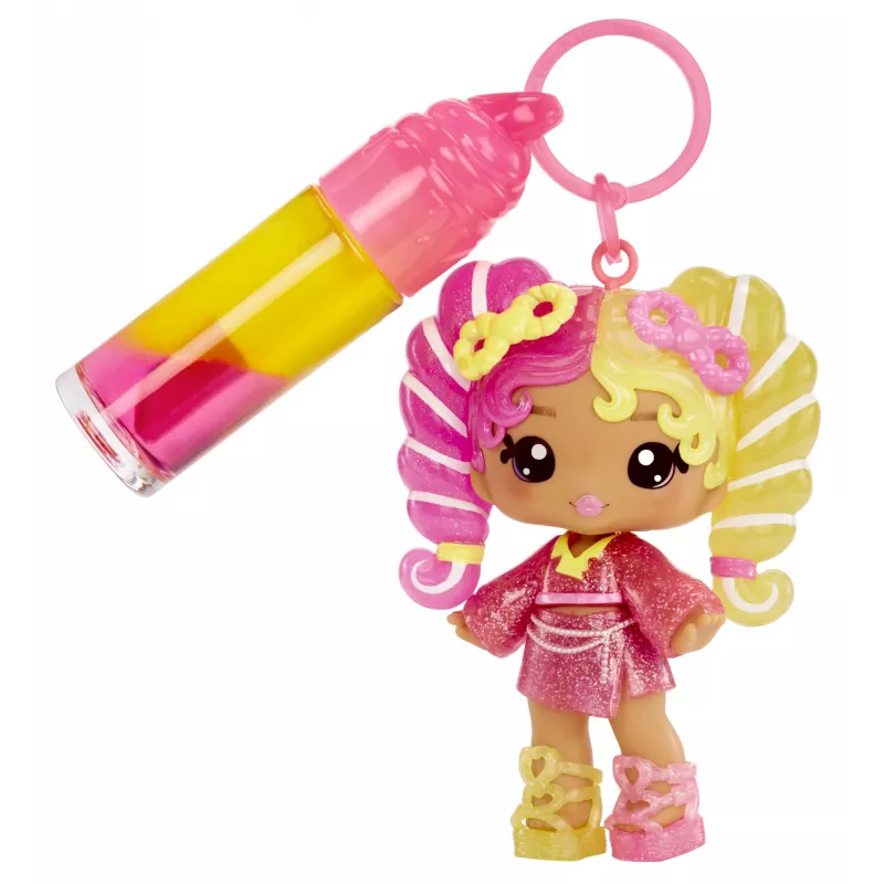 MGA Entertainment Yummiland Mystery Lip Gloss bábika - Mila Mallows