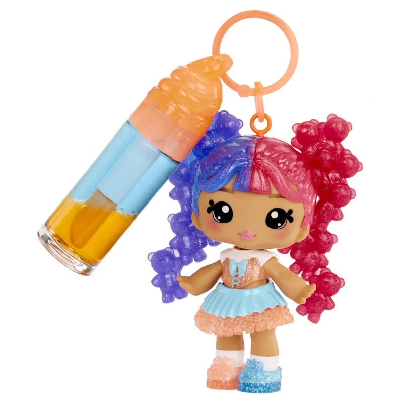 MGA Entertainment Yummiland Mystery Lip Gloss bábika - Gwen Gummybear