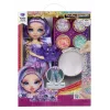 Rainbow High Rainbow Shimmers so slizom módna bábika - Violet (fialová)