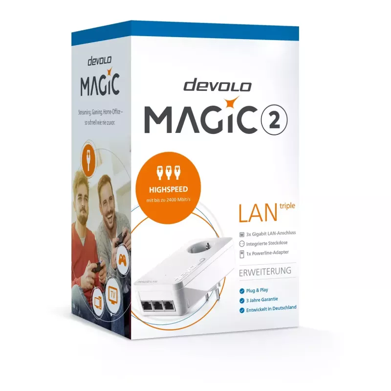 Ethernet-LAN adaptér Devolo Magic 2 LAN triple