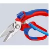 Knipex 95 05 20 SB kliešte nerezová oceľ plastová rukoväť modrá červená