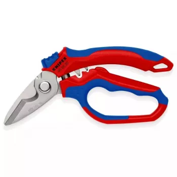 Knipex 95 05 20 SB kliešte nerezová oceľ plastová rukoväť modrá červená