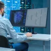 ERGOTRON LX Dual-Stacking-Arm, vysoká tyč (matná čierna)