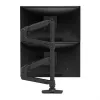 ERGOTRON LX Dual-Stacking-Arm, vysoká tyč (matná čierna)