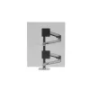 Ergotron LX séria LX Dual Stacking Arm, vysoký stĺpik 101,6 cm, hliník, svorka, 20 kg