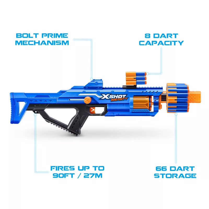 XSHOT Insanity Berzerko (48 šípok) ZURU