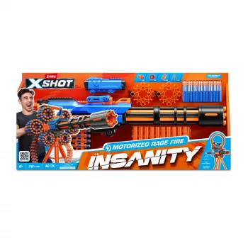 XSHOT Insanity Motorized Rage Fire (72 šípok) ZURU