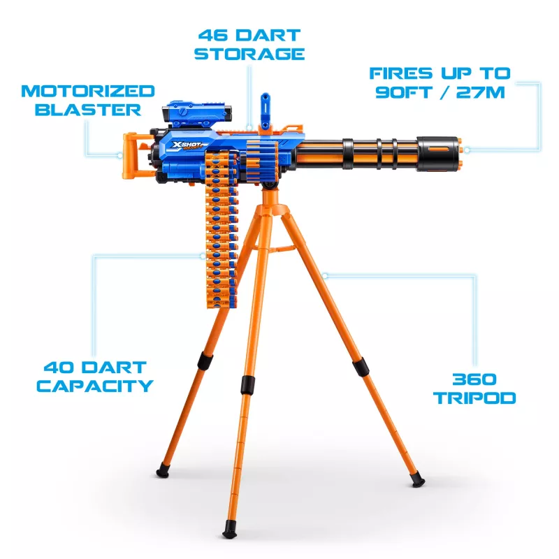 XSHOT Insanity Motorized Rage Fire (72 šípok) ZURU