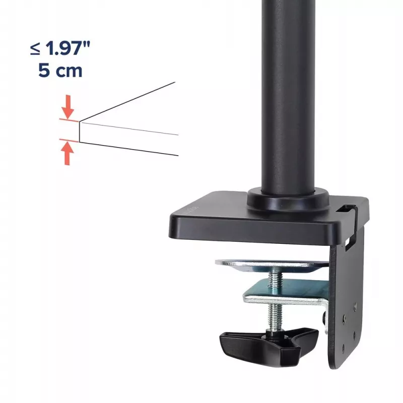 ERGOTRON NX rameno na monitor - matný čierny