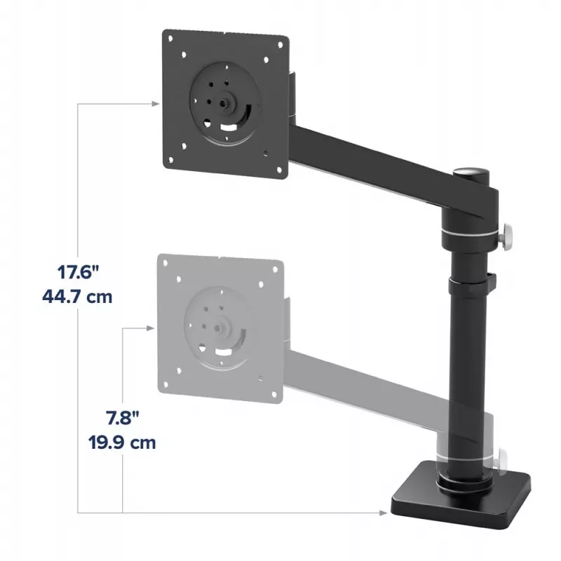 ERGOTRON NX rameno na monitor - matný čierny