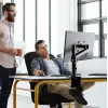 ERGOTRON NX rameno na monitor - matný čierny
