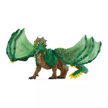 Hračka Schleich ELDRADOR CREATURES džungľový drak 70791S hnedá zelená žltá