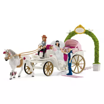 Svadobný koč Schleich HORSE CLUB 42641S viacfarebný