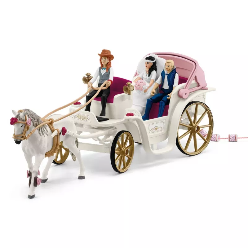 Svadobný koč Schleich HORSE CLUB 42641S viacfarebný
