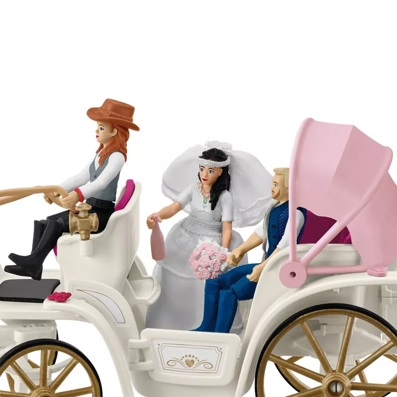 Svadobný koč Schleich HORSE CLUB 42641S viacfarebný
