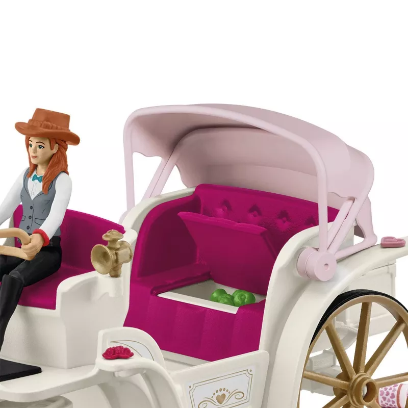 Svadobný koč Schleich HORSE CLUB 42641S viacfarebný