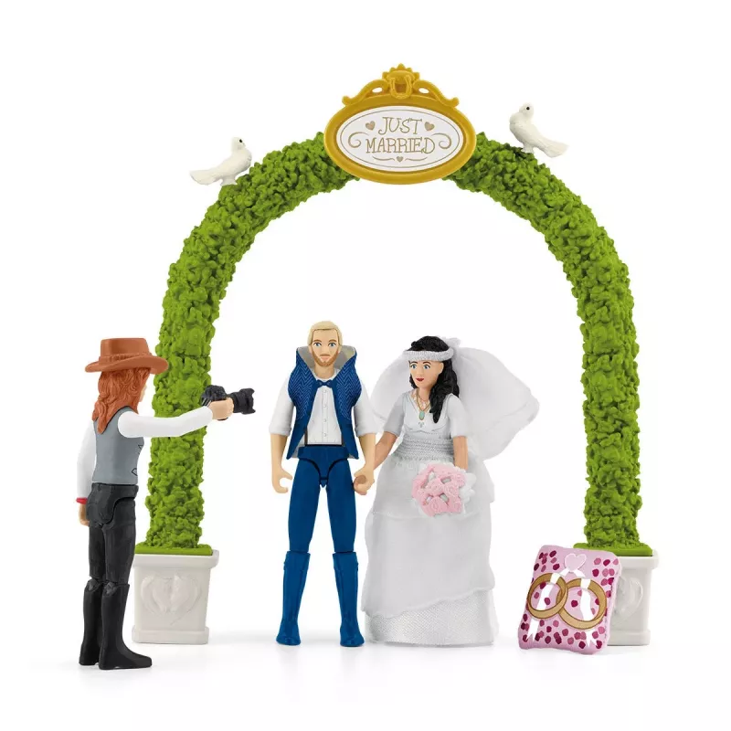 Svadobný koč Schleich HORSE CLUB 42641S viacfarebný