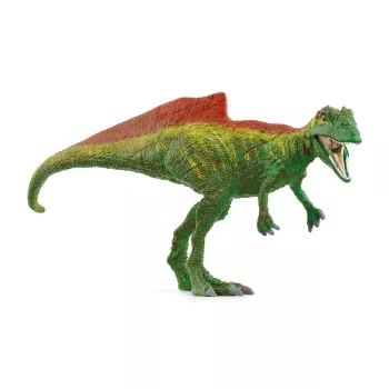 schleich Dinosaurs Concavenator, 4 rok(y), éra dinosaurov, dobývanie Zeme, dinosaury a sopka, prví giganti, zelená, červená, žltá, plast