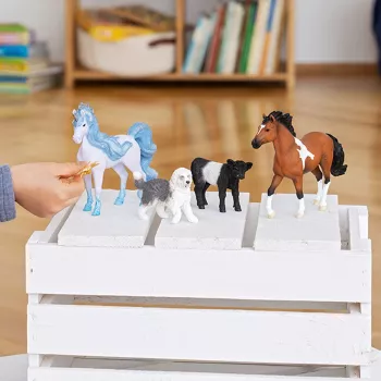 schleich HORSE CLUB Mangalarga Marchador žrebec, 5 rokov, kone, čierna, hnedá, biela, plast