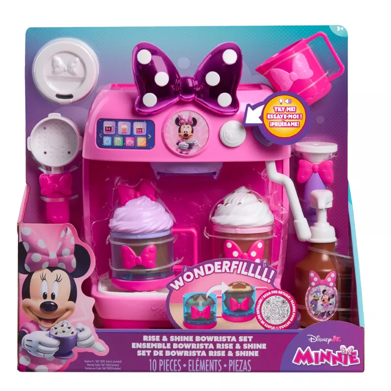 Just Play Disney Minnie Mouse Rise & Shine, 3 roky, zvuk, AAA, batérie sú súčasťou