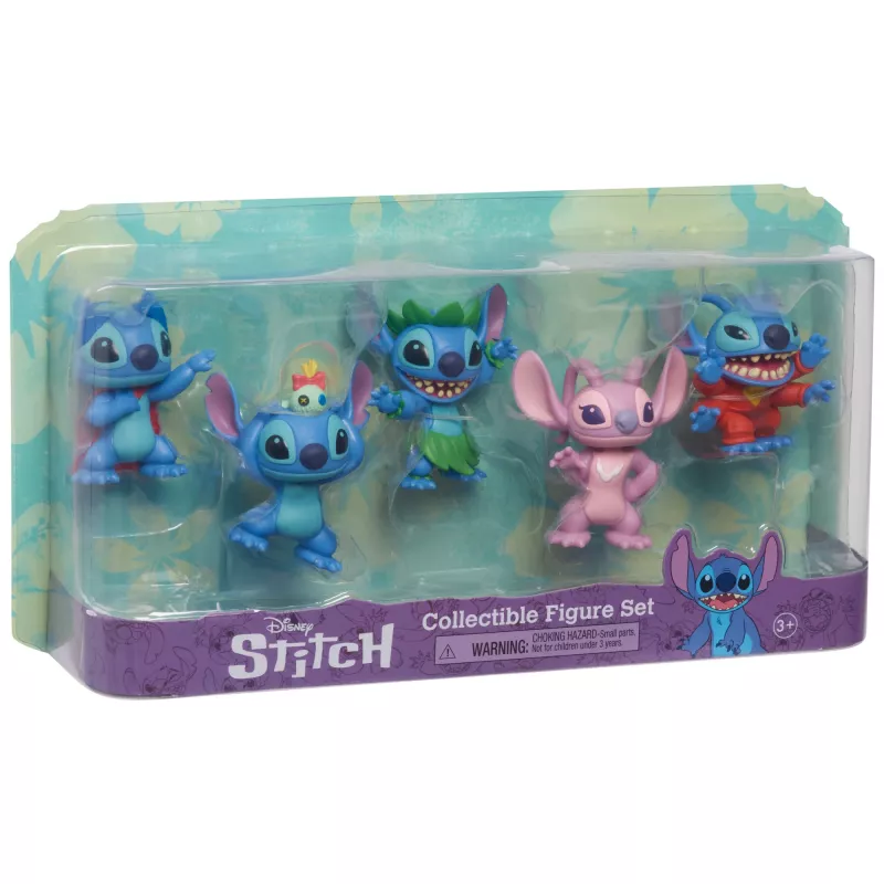 Just Play Stitch sada zberateľských figúrok 5 balenie