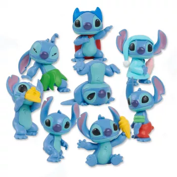 Figúrka triedený tovar Just Play Stitch PVC zberateľský kúsok, viacfarebná, vhodná od 3 rokov