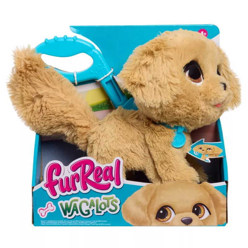 Just Play FurReal WagaLots zlatý retriever, chlapec/dievča, 4 rok(y), zvukové efekty