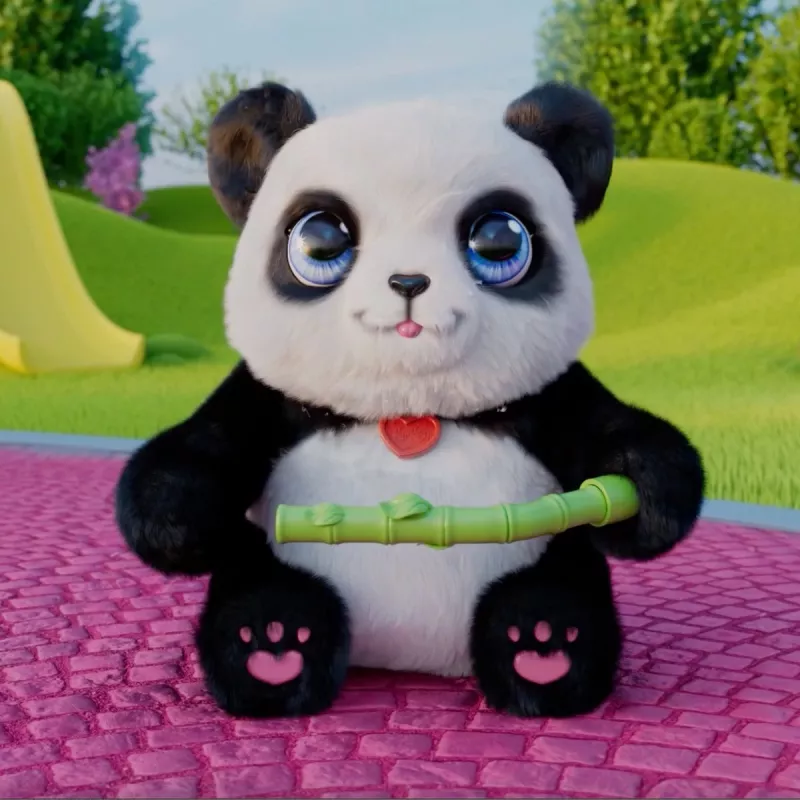 Just Play FurReal - Coco rolujúca panda, chlapec/dievča, 4 rok(y), so zvukom