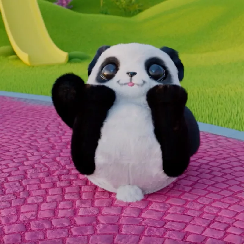 Just Play FurReal - Coco rolujúca panda, chlapec/dievča, 4 rok(y), so zvukom