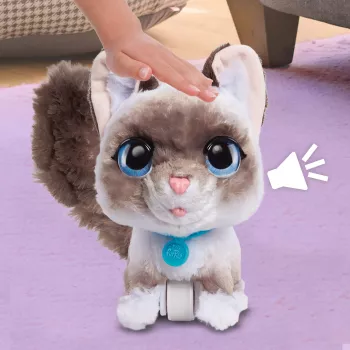 FurReal Wag-a-lots Kitty, chlapec/dievča, 4 rok(y), so zvukom FurReal Wag-a-lots Kitty. Farba produktu: viacfarebná