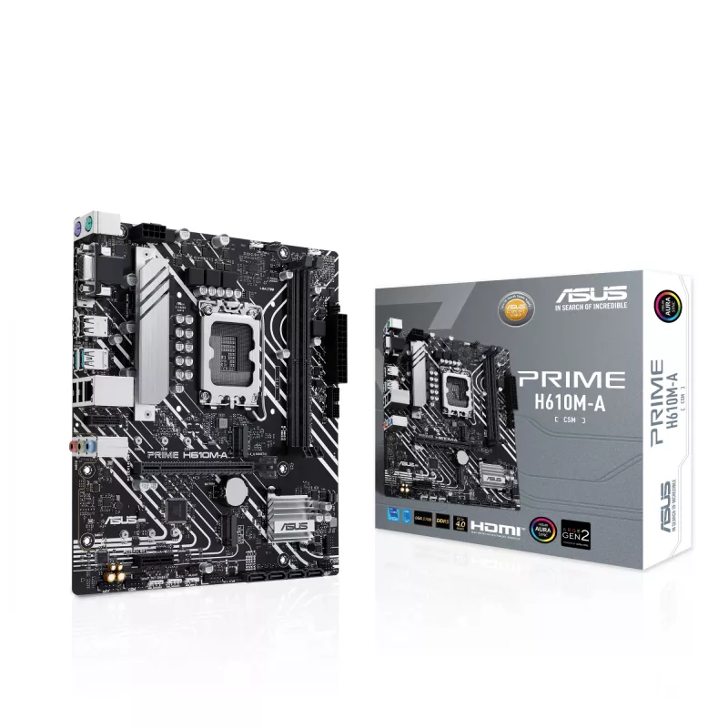 Základná doska ASUS PRIME H610M-A-CSM Intel H610 LGA 1700 micro ATX
