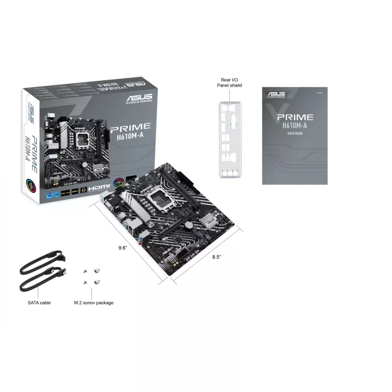 Základná doska ASUS PRIME H610M-A-CSM Intel H610 LGA 1700 micro ATX