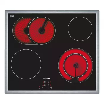 Siemens ET645HN17E varná doska čierna vstavaná sklokeramická varná doska 4 zóny