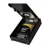 ICY DOCK EZConvert Air Lite MB882SP-1S-3B adaptér pozície disku SATA 2,5" na 3,5", čierny