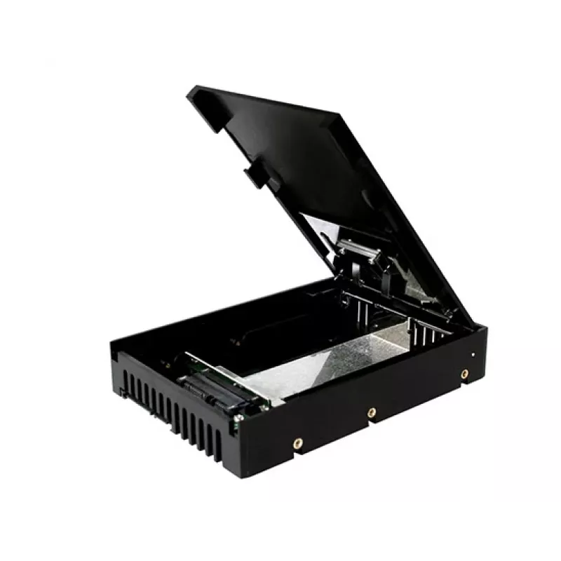 ICY DOCK EZConvert Air Lite MB882SP-1S-3B adaptér pozície disku SATA 2,5" na 3,5", čierny
