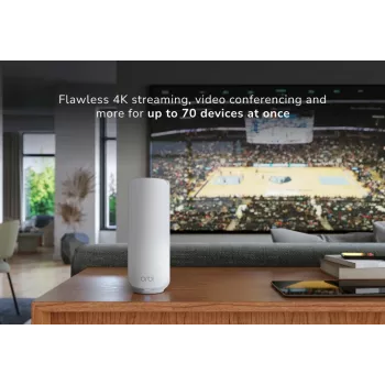 NETGEAR Orbi 370 Dual-band (2.4 GHz / 5 GHz) Wi-Fi 7 (802.11be) biela 2 interné