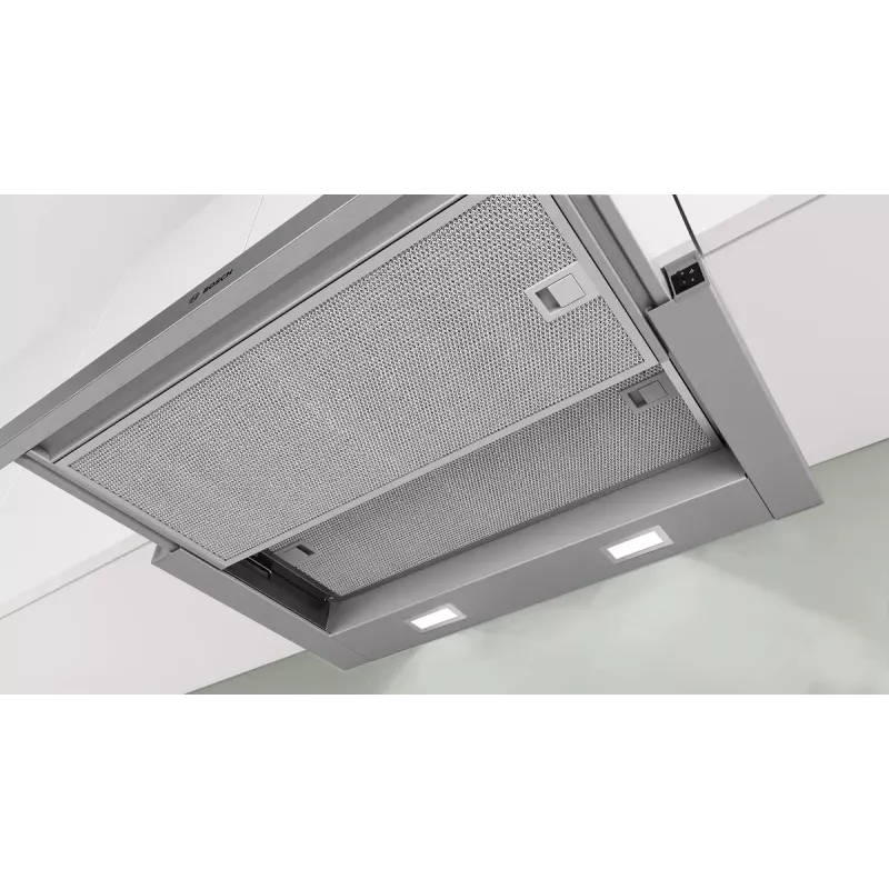 Bosch Serie 2 DFL063W57 digestor polointegrovaný (výsuvný) metalický, strieborný 351 m³/h