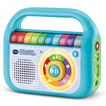 VTech Baby Môj prvý hudobný prehrávač, hudobná hračka, 2 rok(y), AA, 480 g, modrá, biela