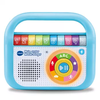 VTech Baby Môj prvý hudobný prehrávač, hudobná hračka, 2 rok(y), AA, 480 g, modrá, biela