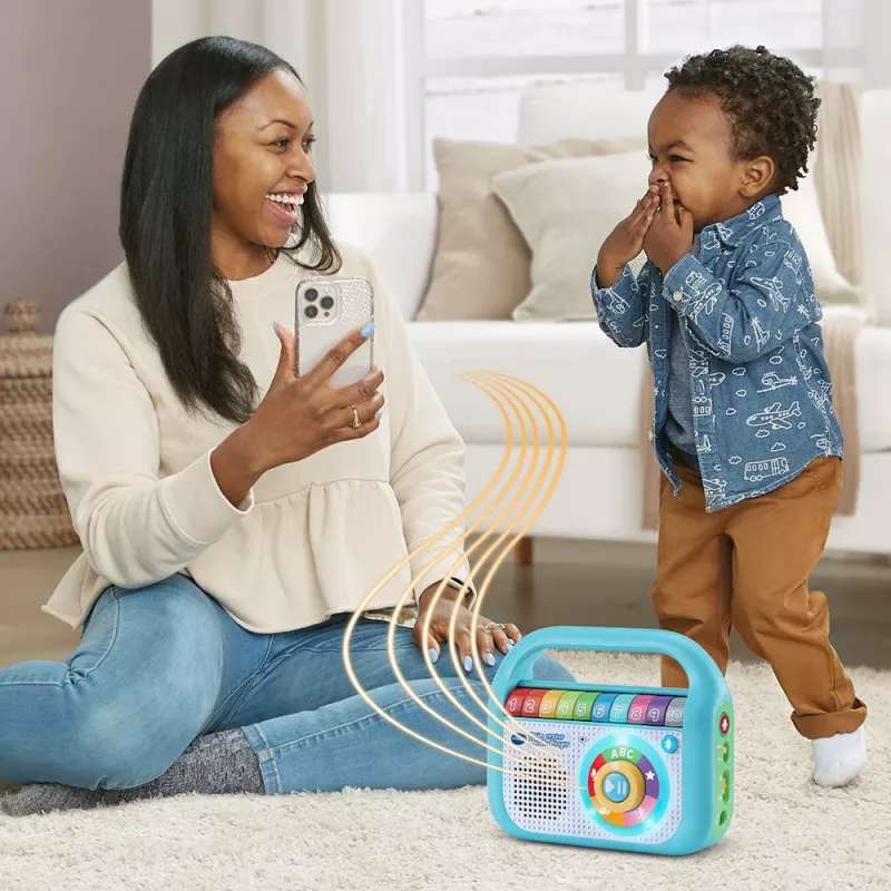 VTech Baby Môj prvý hudobný prehrávač, hudobná hračka, 2 rok(y), AA, 480 g, modrá, biela
