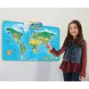 VTech interaktívna mapa sveta, 6 rokov, so zvukom, batérie potrebné, AA, viacfarebná