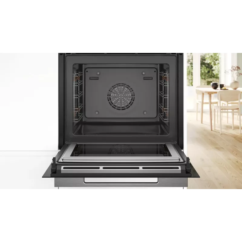 Vstavaná rúra Bosch Serie 8 HMG7361B1, 67 l, 3600 W, čierna, dotykové ovládanie