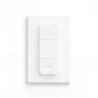 Philips Dimmer Switch (najnovší model), stmievač a vypínač, IEEE 802.15.4, IP20, externý, tlačidlá, biela